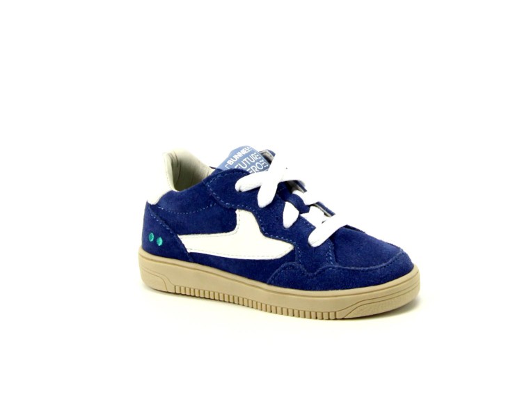 Bunnies jr veterschoen Mossis Mellow 420 blauw