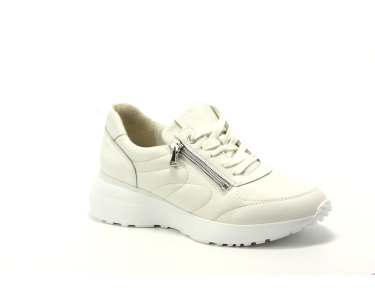 Waldlaufer veterschoen G Jessy 150 wit