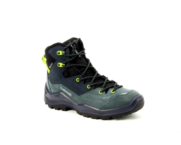 Lowa veterboot Wandax GTX Mid jr 7502 blauw