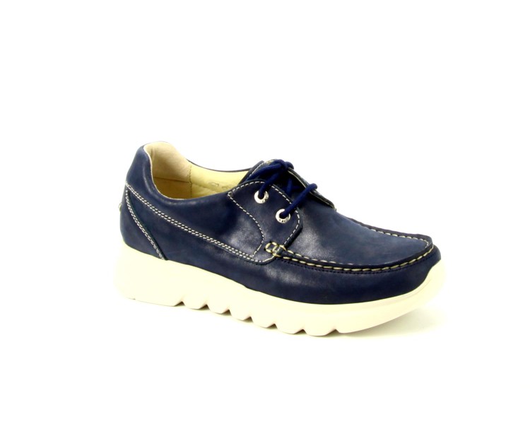 Wolky veterschoen Boaker Fantastic 36820 blauw