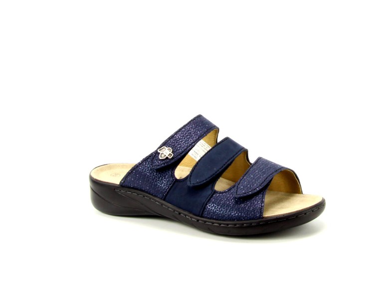 Solidus slipper Wellness Spezial 80805 blauw