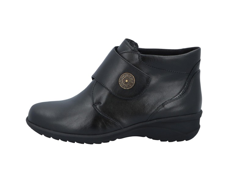 Solidus klittenbandboot Karo 42016 00701 zwart