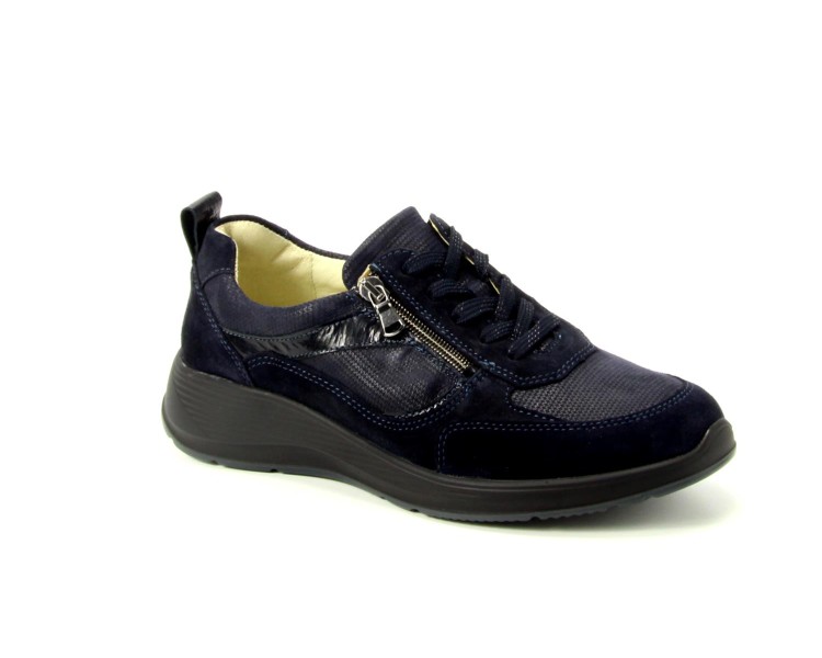 Waldlaufer veterschoen Kalea 403 194 blauw