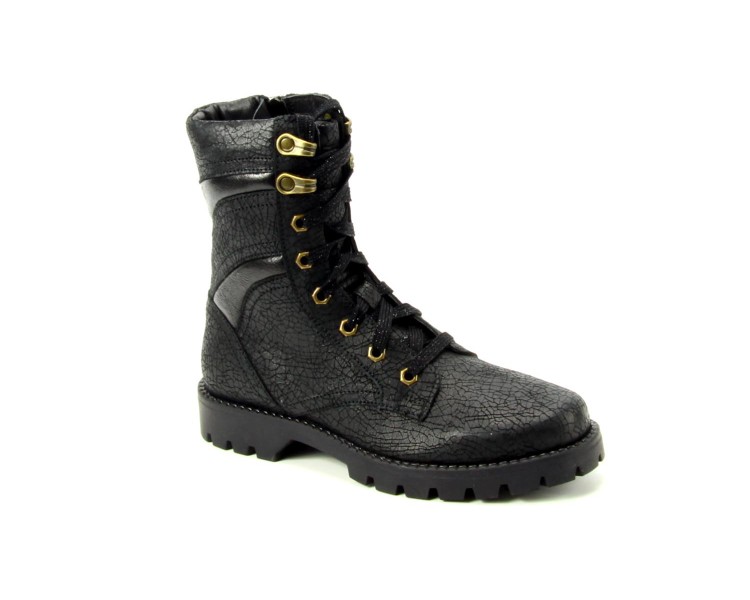 Twins veterboot Gloria Gunst zwart