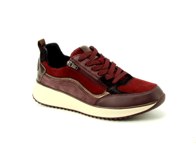 Waldlaufer veterschoen H-Macie 100 076 rood