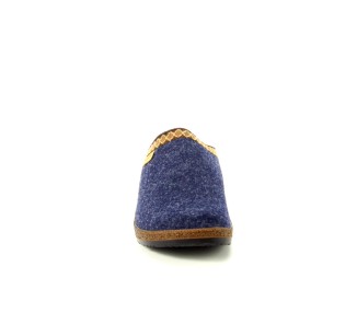 Rohde pantoffel Novara-D 56 blauw