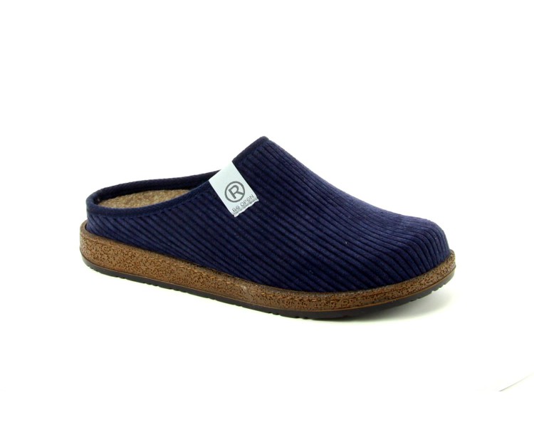 Rohde pantoffel Novara-H 55 blauw