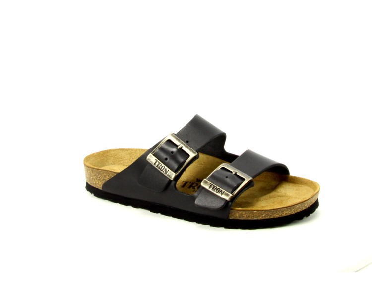 Tron slipper Pampelonne slim 027099 zwart