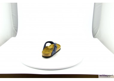 Birkenstock teenslipper Gizeh blauw bij Wittepoel
