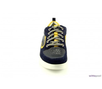 Durea veterschoen GO 6232 blauw bij Wittepoel