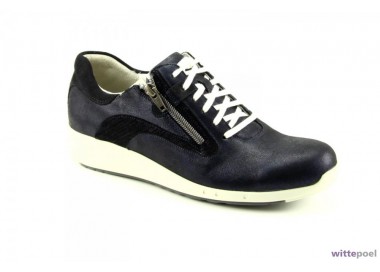 Durea veterschoen GO 6240 blauw bij Wittepoel