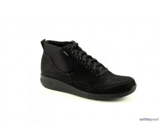 Durea veterboot GO 9679 zwart bij Wittepoel