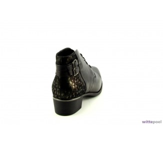 Durea veterboot 9691 zwart bij Wittepoel