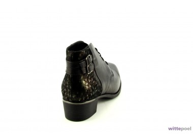Durea veterboot 9691 zwart bij Wittepoel